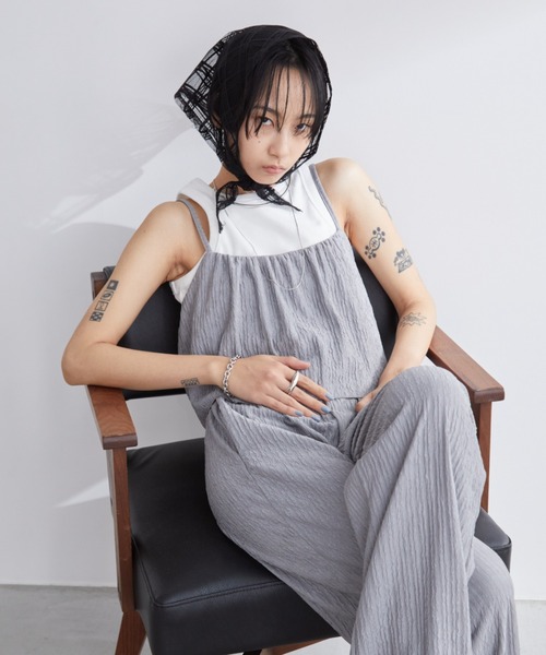 Aunt Marie's(アントマリーズ)の「トライアングルレーススカーフ(バンダナ/スカーフ・レディース・ホワイト/ブラック/ブルー・FREE)」の16枚目の写真