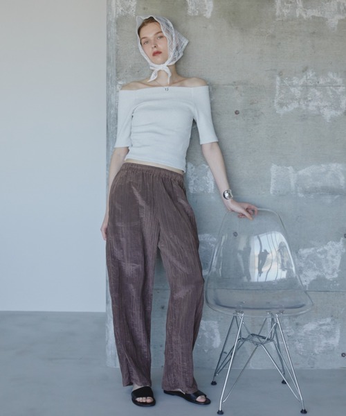 Aunt Marie's(アントマリーズ)の「トライアングルレーススカーフ(バンダナ/スカーフ・レディース・ホワイト/ブラック/ブルー・FREE)」の11枚目の写真