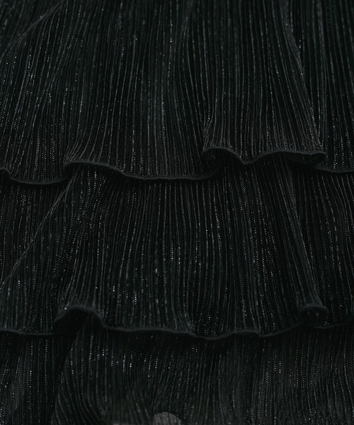 VIS（ビス）の「【WEB限定】【前後2WAY】グリッターフレアビスチェ（キャミソール・レディース・シルバー系その他/ピンク/ブラック・FREE）」の18枚目の写真