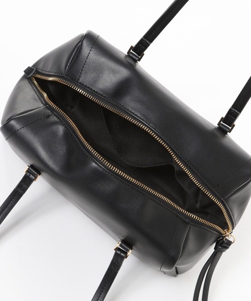 Andemiu（アンデミュウ）の「ソフトボストン324847（ボストンバッグ・レディース・ライトイエロー/グレイッシュベージュ/ブラック・FREE）」の5枚目の写真