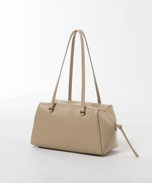 Andemiu（アンデミュウ）の「ソフトボストン324847（ボストンバッグ・レディース・ライトイエロー/グレイッシュベージュ/ブラック・FREE）」の19枚目の写真