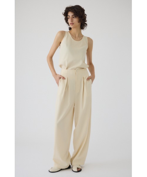 美品 RIM.ARK Neck line 2way flare knit リムアーク RIM.ARK Neck line 2way flare knit （BLK