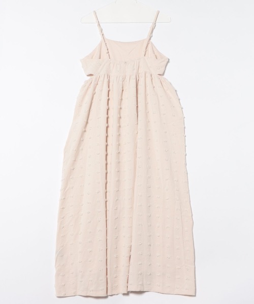 merrylatte（メリーラテ）の「低身長OK◎ジャガードドットキャミワンピース（ワンピース・レディース・アイボリー・MEDIUM）」の7枚目の写真