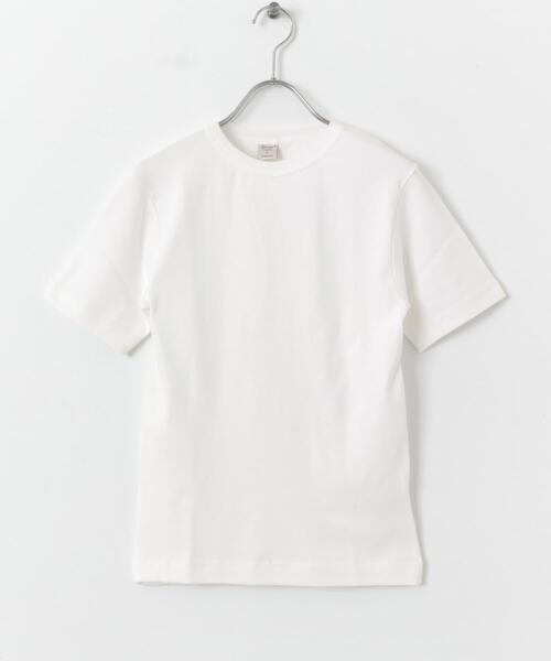 URBAN RESEARCH ROSSO WOMEN（アーバンリサーチ　ロッソ）の「GICIPI　CRISTALLO（Tシャツ/カットソー・レディース・ホワイト/ピンク/チャコールグレー/ライトブルー/ブラック・1）」の7枚目の写真