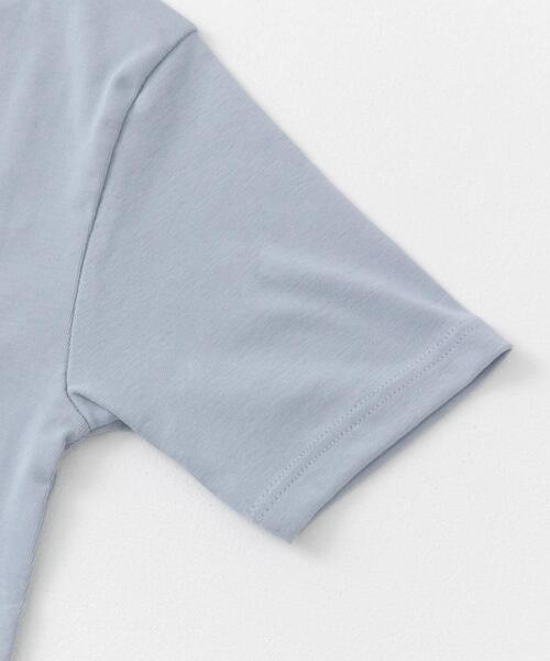 URBAN RESEARCH ROSSO WOMEN（アーバンリサーチ　ロッソ）の「GICIPI　CRISTALLO（Tシャツ/カットソー・レディース・ホワイト/ピンク/チャコールグレー/ライトブルー/ブラック・1）」の20枚目の写真