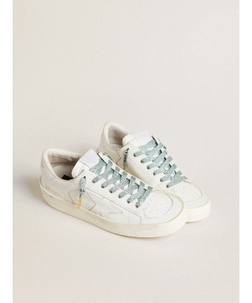 GOLDEN GOOSE（ゴールデングース）の「シューレース ルレックス GOLDEN GOOSEロゴ（シューズ小物/雑貨・レディース・ライトブルー・130/110）」の3枚目の写真