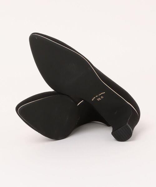 JELLY BEANS（ジェリービーンズ）の「Vカットポインテッドトゥパンプス【Made in Japan】(125-52119)JELLY BEANS(ジェリービーンズ)（パンプス・レディース・マルチ/ライトグレー/ブラック・23/24/22.5/24.5/23.5）」の9枚目の写真