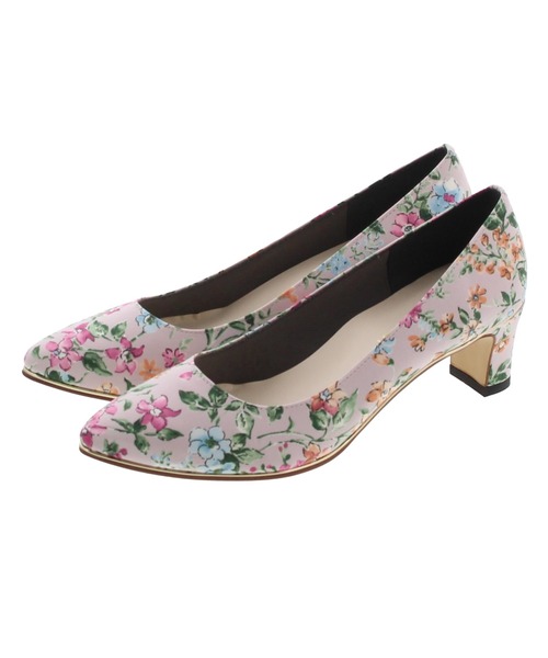 セール】Vカットポインテッドトゥパンプス【Made in Japan】(125-52119