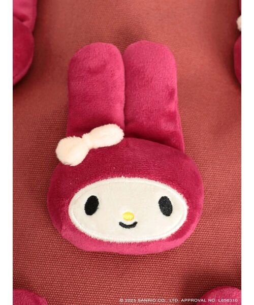 メロクロコラボ】My Melody heart tote bag(RED)（トートバッグ