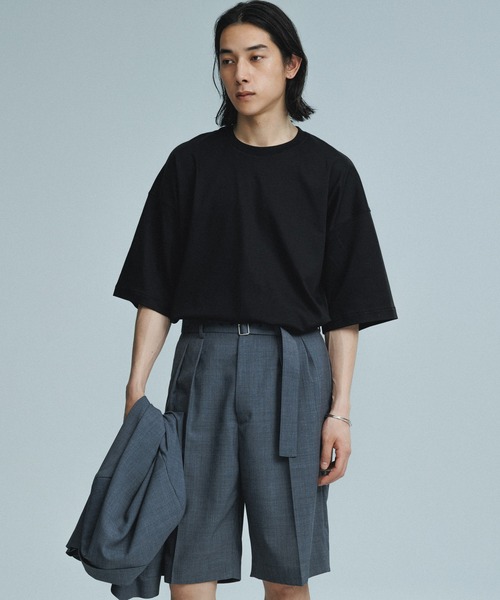 セール】《Unchaning》ボックスシルエット Tシャツ / ADAM ET