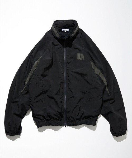 CAHLUMN(カウラム)の「CAHLUMN/カウラム Recycled Nylon Track Jacket/リサイクル ナイロン トラックジャケット(ブルゾン・メンズ・インディゴブルー・MEDIUM/LARGE/X-LARGE/XX-LARGE)」の3枚目の写真