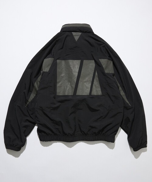 完売　cahlumn リサイクル ナイロントラックジャケットXXL カウラム 完売 cahlumn リサイクル ナイロントラックジャケットXXL
