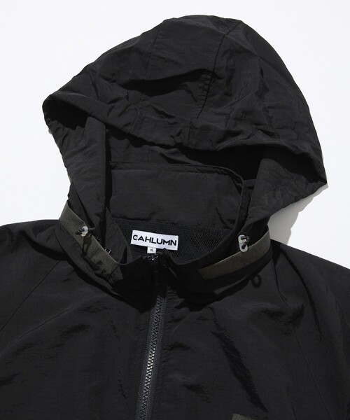 完売　cahlumn リサイクル ナイロントラックジャケットXXL カウラム 完売 cahlumn リサイクル ナイロントラックジャケットXXL カウラム