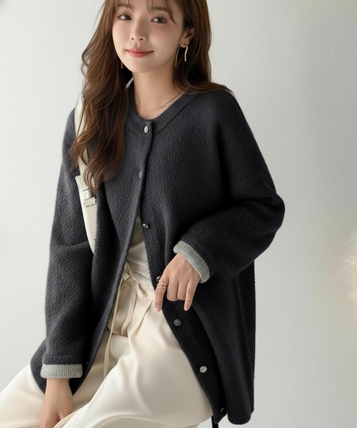 美品◎【英国製】Pringle ウールカーディガン vintage BLACK CATEGORY プリングル PRINGLE OF SCOTLAND | YOKOAUNTY