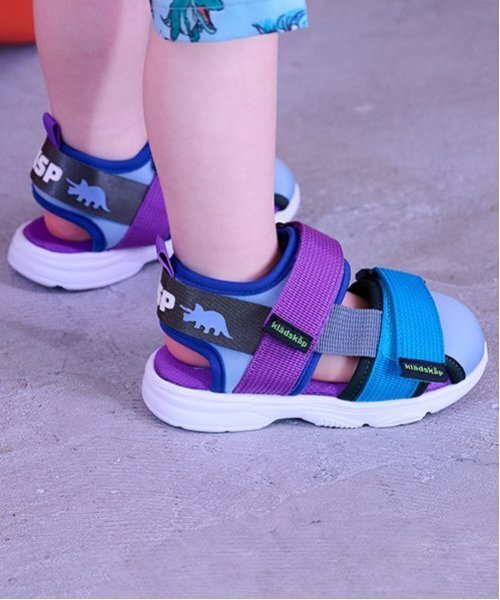 kladskap（クレードスコープ）の「恐竜サンダル（サンダル・キッズ・カラフル・16cm/17cm/18cm/15cm）」の3枚目の写真