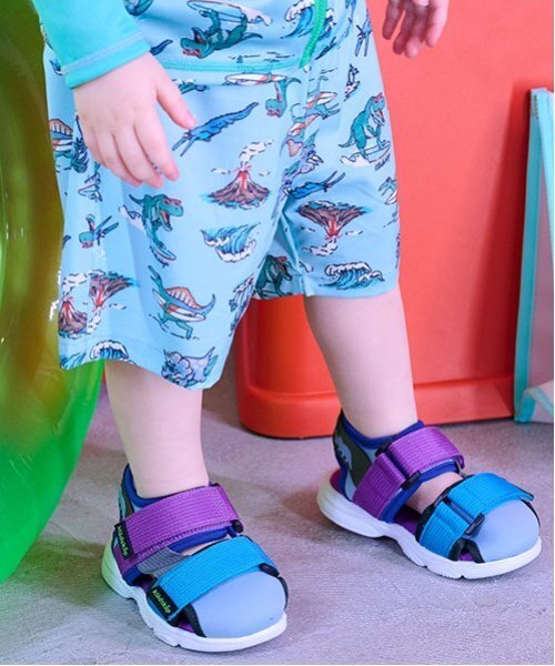 kladskap（クレードスコープ）の「恐竜サンダル（サンダル・キッズ・カラフル・16cm/17cm/18cm/15cm）」の5枚目の写真