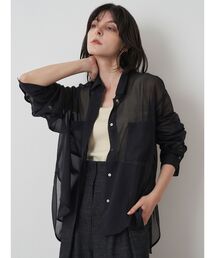 ELENDEEK | オーバーサイズシアーシャツ(シャツ/ブラウス)
