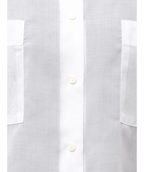 ELENDEEK(エレンディーク)の「オーバーサイズシアーシャツ(シャツ/ブラウス・レディース・ベージュ/オフホワイト/ブラック・FREE)」の11枚目の写真