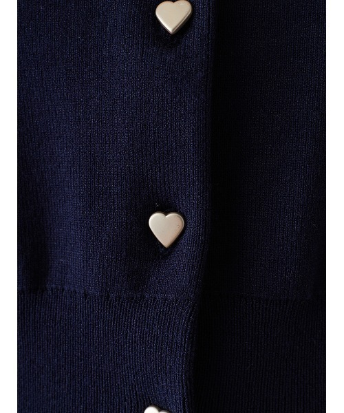 snidel ハートワンピース ネイビー WEB限定/Heart collection】ハートプリントワンピース（マキシ丈
