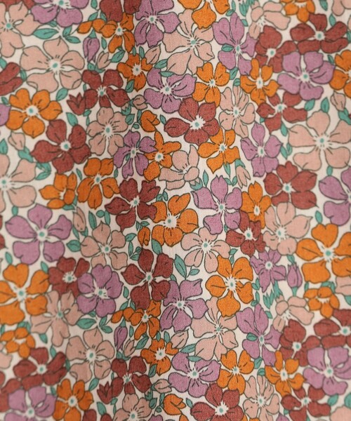 セール】サマーリバティ コットンリボンブラウス（シャツ/ブラウス