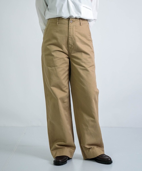D.M.G / ディーエムジー] 高密度チノ ストレートパンツ | Domingo