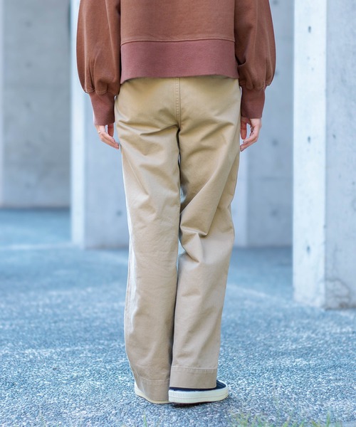 D.M.G / ディーエムジー] 高密度チノ ストレートパンツ | Domingo