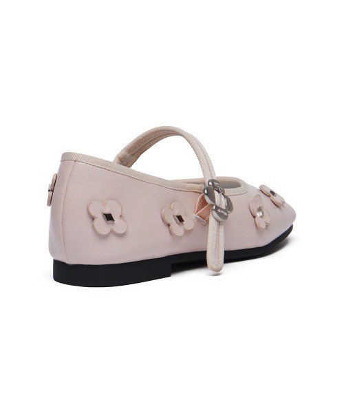 ROCKFISH WEATHERWEAR（ロックフィッシュウェザーウェア）の「[X MINJUKIM] FLORAL PATCH MARYJANES（バレエシューズ・レディース・ブルー/ピンク/ブラック/アイボリー・23.5cm/23.0cm/25.0cm/24.5cm/24.0cm）」の17枚目の写真