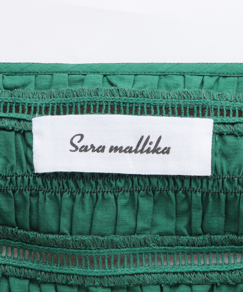 セール】【SARA MALLIKA/サラマリカ】CTN STR JACQUARD LACE