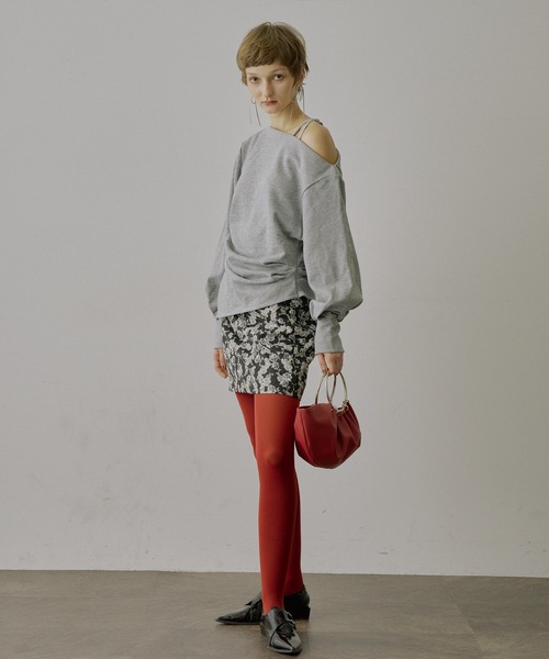 VIOLETTA（ヴィオレッタ）の「フープハンドルラウンドバッグ（ハンドバッグ・レディース・ブラック/レッド/シルバー・FREE）」の21枚目の写真