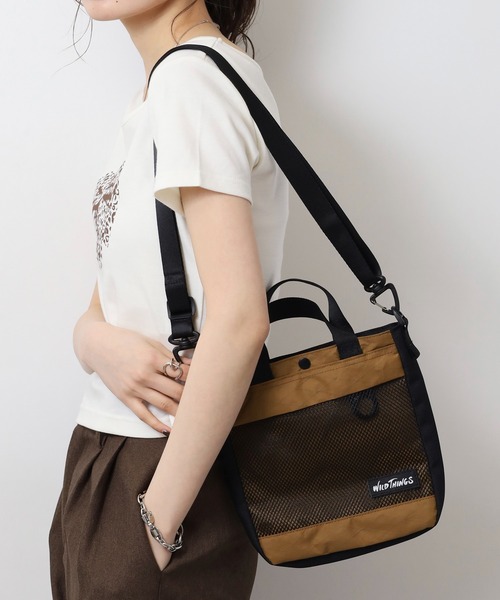 新品　WILD THINGS 2WAY BAG EXCLUSIVE】Shinzone×WILDTHINGS 2WAY SHOULDER