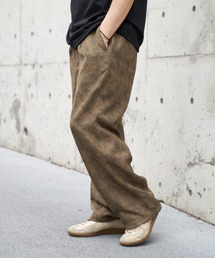 NO NEED（ノーニード）の「総柄メッシュロングパンツ（その他パンツ）」