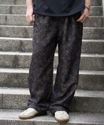 NO NEED（ノーニード）の「総柄メッシュロングパンツ（その他パンツ）」