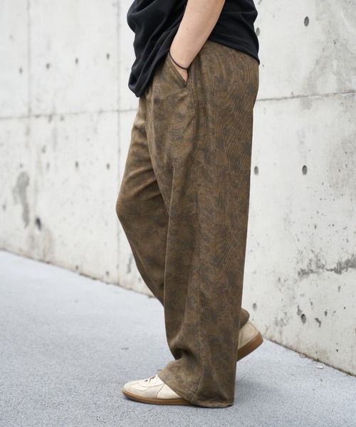 NO NEED（ノーニード）の「総柄メッシュロングパンツ（その他パンツ・メンズ・チャコール/グレイッシュベージュ/ベージュ/ダークグレー・M/L/LL）」の21枚目の写真