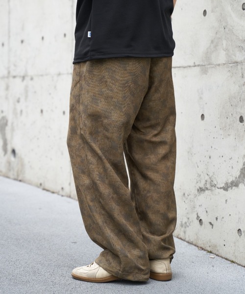 NO NEED（ノーニード）の「総柄メッシュロングパンツ（その他パンツ・メンズ・チャコール/グレイッシュベージュ/ベージュ/ダークグレー・M/L/LL）」の20枚目の写真