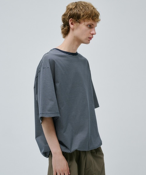 etre tokyo リサイクルコットンボーダーTee ETRÉ TOKYO リサイクルコットンボーダーTee | Fun Current