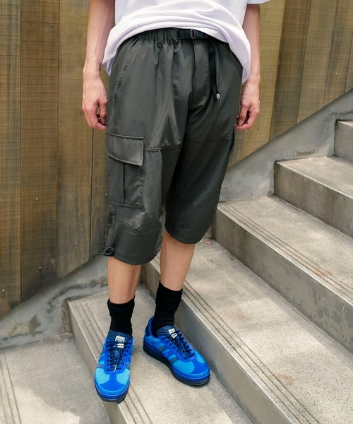 OUTDOOR PRODUCTS(アウトドアプロダクツ)の「【OUTDOOR PRODUCTS/アウトドアプロダクツ】【縦横2wayストレッチ&UVカット】ストレッチリップストップ クロップドパンツ 7分丈 丈夫 速乾 伸縮性 裾ドローコード(その他パンツ・メンズ・ブラック/カーキ/グレー・X-LARGE/LARGE/MEDIUM)」の3枚目の写真