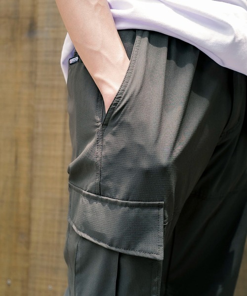 OUTDOOR PRODUCTS(アウトドアプロダクツ)の「【OUTDOOR PRODUCTS/アウトドアプロダクツ】【縦横2wayストレッチ&UVカット】ストレッチリップストップ クロップドパンツ 7分丈 丈夫 速乾 伸縮性 裾ドローコード(その他パンツ・メンズ・ブラック/カーキ/グレー・X-LARGE/LARGE/MEDIUM)」の15枚目の写真