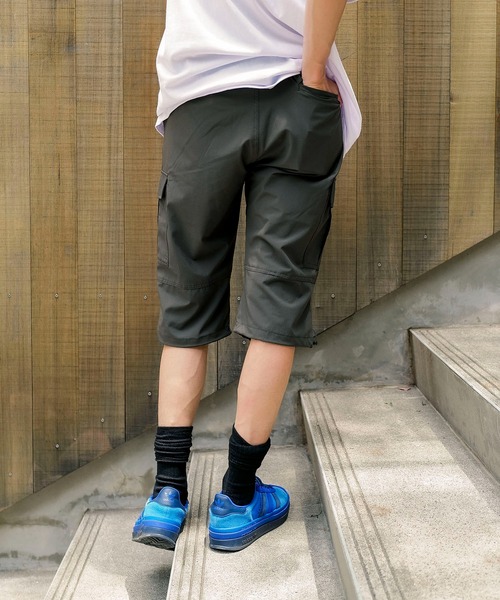 OUTDOOR PRODUCTS(アウトドアプロダクツ)の「【OUTDOOR PRODUCTS/アウトドアプロダクツ】【縦横2wayストレッチ&UVカット】ストレッチリップストップ クロップドパンツ 7分丈 丈夫 速乾 伸縮性 裾ドローコード(その他パンツ・メンズ・ブラック/カーキ/グレー・X-LARGE/LARGE/MEDIUM)」の18枚目の写真