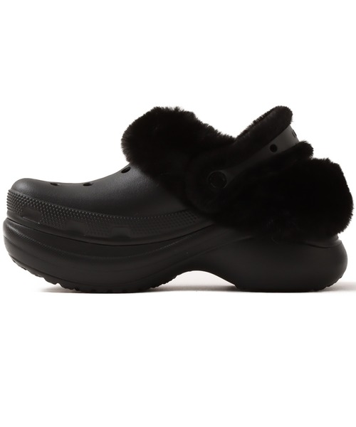 crocs(クロックス)の「crocs Bae Lined Clog / クロックス ベイ ラインド クロッグ(サンダル・レディース・ブラック・25.0cm/24.0cm/23.0cm/22.0cm/27.0cm/26.0cm)」の5枚目の写真