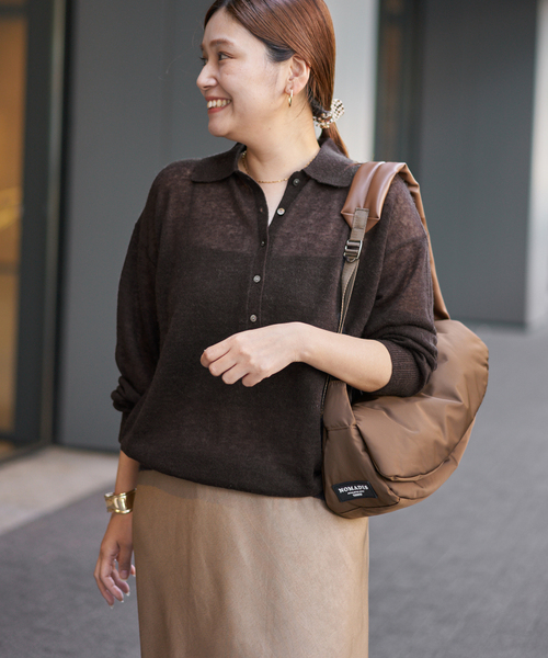 【日本未入荷】Alo Yoga スタンドカラー クロップド ニット ドロップ天竺クロップドプルオーバー|allureville OFFICIAL SITE