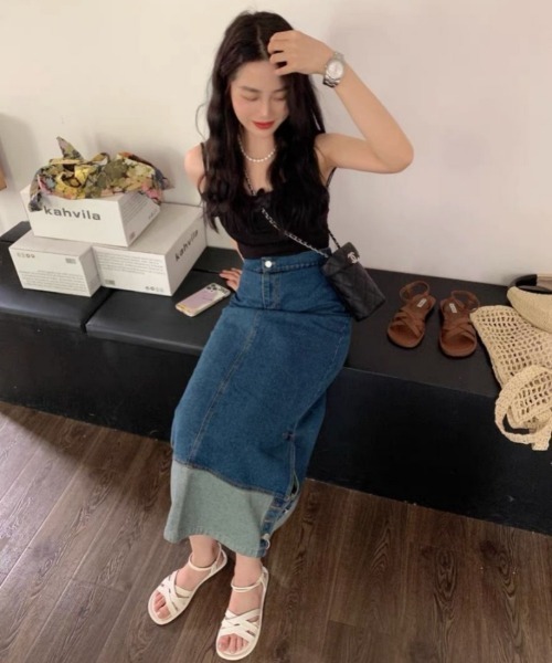 Ritzy(リッツィー)の「クロス編み込みデザインフラットサンダル(サンダル・レディース・ブラック/ブラウン/ホワイト・22.5/23/23.5/24/24.5/25)」の21枚目の写真