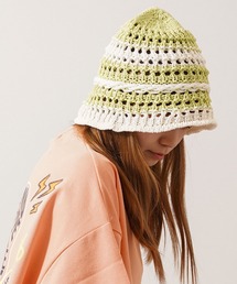 matura ha. フリーハット　黄緑 オリーブくすみカーキ arth PaperBD Washable Fedora | M(07) BROWN (91) | arth