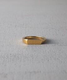 and cloud（アンドクラウド）の「Signet Square Ring（リング）」