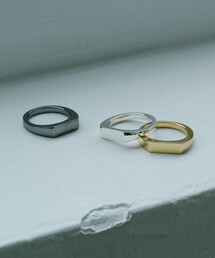 and cloud | Signet Square Ring(リング)