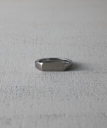and cloud（アンドクラウド）の「Signet Square Ring（リング）」
