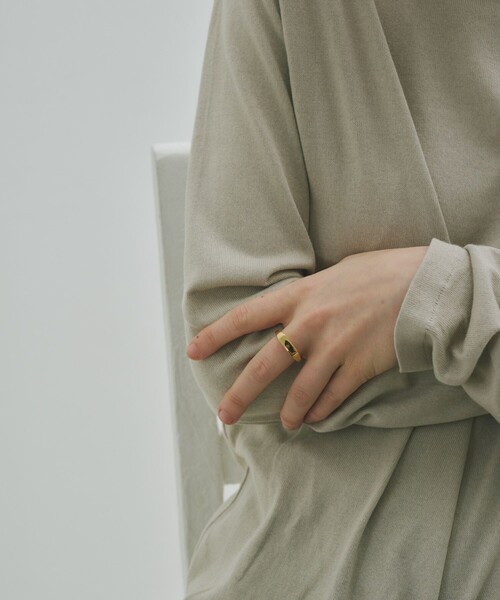 and cloud(アンドクラウド)の「Signet Square Ring(リング・レディース・ブラック/シルバー/イエローゴールド・15号/17号/13号/11号/19号)」の11枚目の写真