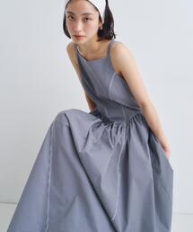 CODE A | gathers drama dress(ワンピース)
