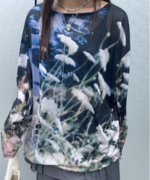 Ameri(A)Silvia Conde Olivan×Ameri SHEER TOP(TVc/Jbg\[)