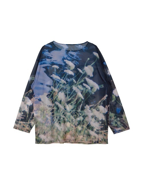 Silvia Conde Olivan×Ameri SHEER TOP（Tシャツ/カットソー）｜Ameri