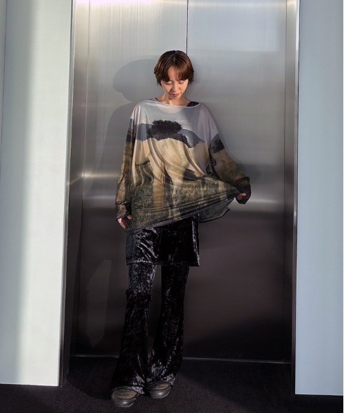 Silvia Conde Oliván×Ameri SHEER TOP Silvia Conde Oliván×Ameri SHEER TOP